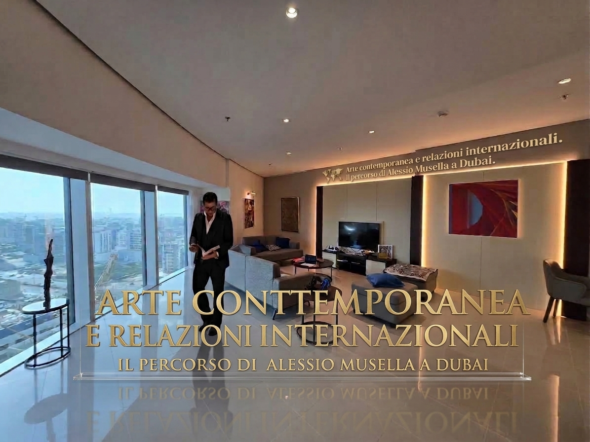 Alessio Musella, arte contemporanea e networking tra Italia e Dubai